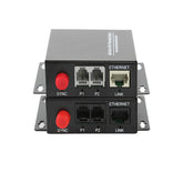 2 Channel POTS Telephone and RJ45 Ethernet over Fiber Optic Extenders 1 Set ,PBX FXO/ FXS phone fiber converters FC Singlemode single fiber 20Km Support Called Id Ring And Fax